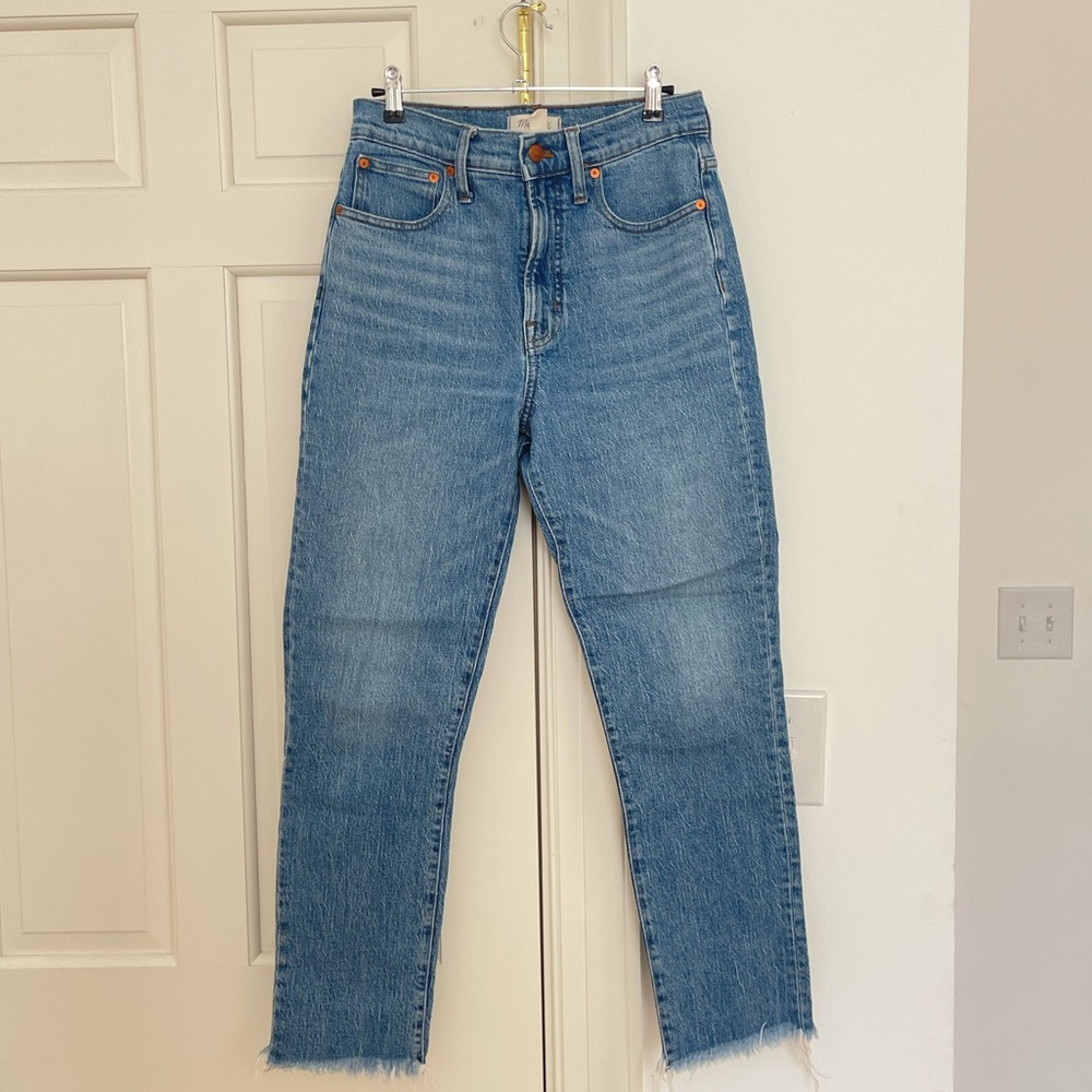 The Perfect Vintage Crop Jean: Minimal to no wear